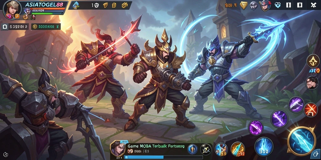 Tampilan menarik dari gameplay seru ASIATOGEL88.