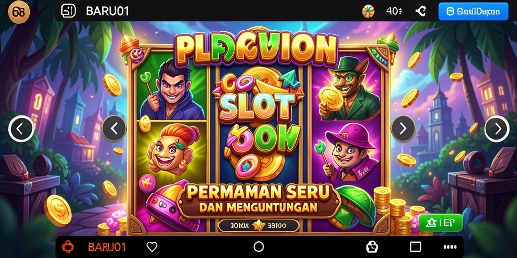 Gameplay seru dengan grafis menawan di BARU01.