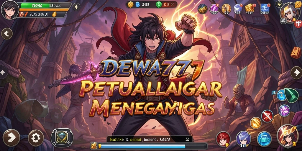 Tampilan menawan dari gameplay Anime DEWA777 yang seru.