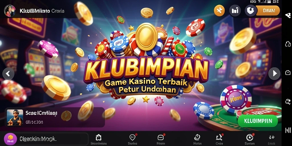 Tampilan gameplay KLUBIMPIAN yang seru dan menantang.