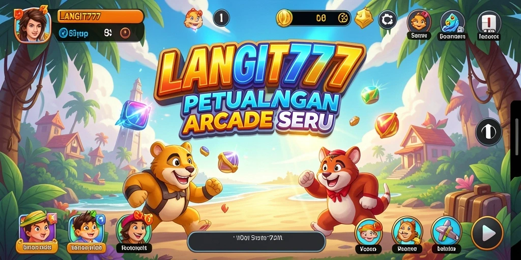 Tampilan gameplay LANGIT777 yang seru dan penuh tantangan.