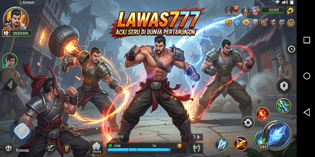 Tampilan gameplay LAWAS777 yang penuh aksi dan keseruan.