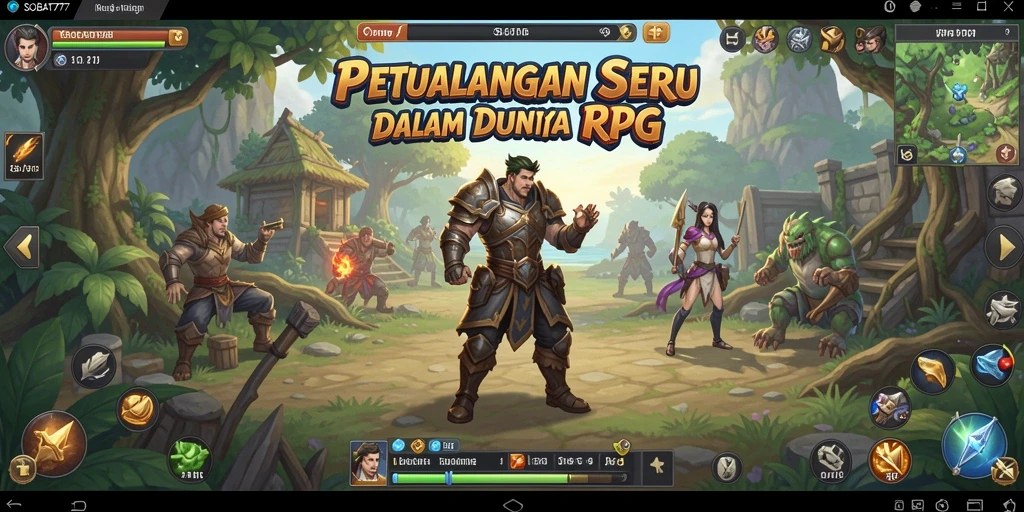 Tangkapan layar dari gameplay SOBAT777 yang epik dan mendebarkan.