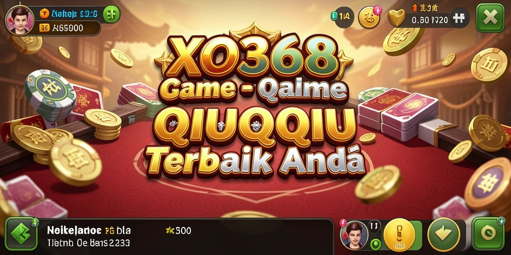 Tampilan gameplay seru dalam permainan QiuQiu XO368.
